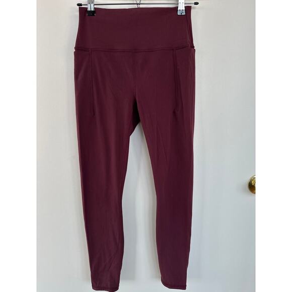 PrAna Luxara Pocket Legging Mulberry, EUC, Size Medium - Picture 4 of 8